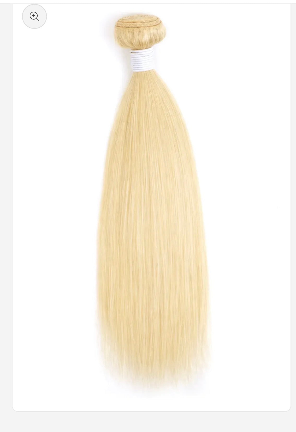 Brazilian Hair Bundle 613 Blonde Straight 10A
