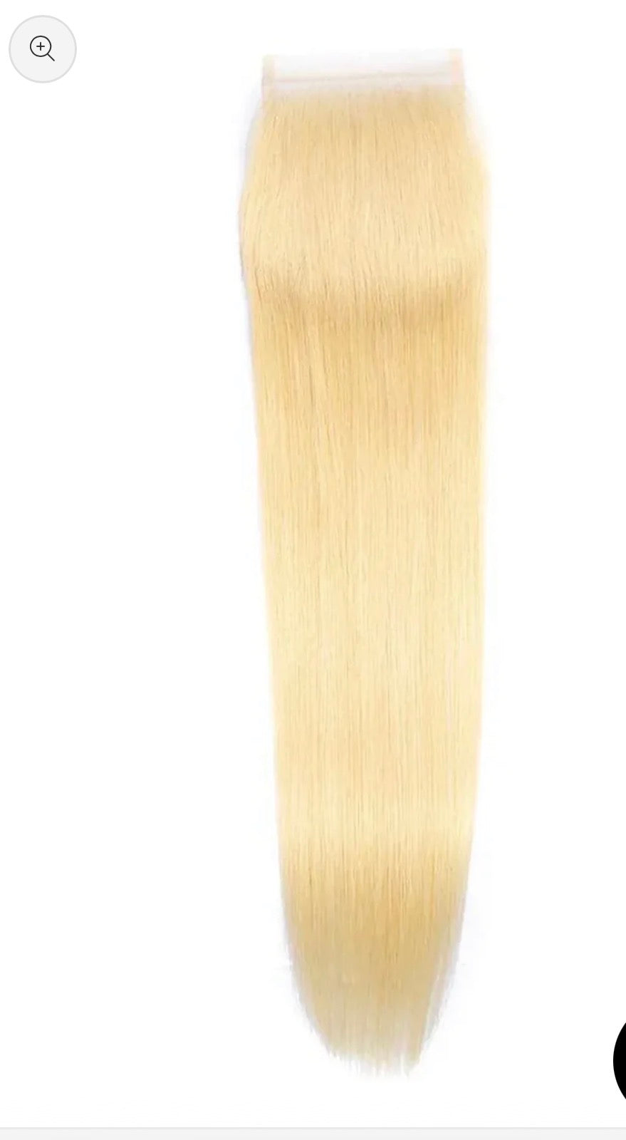 Blonde 5x5 HD Lace Closure Straight