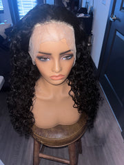 10A Transparent Lace 13x6 Lace Front Water Wave Wig